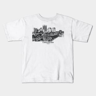 Chesapeake - Virginia Kids T-Shirt